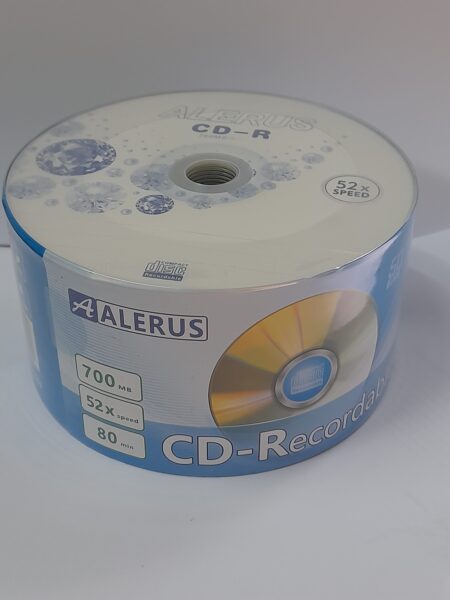 Диск CD-R ALERUS 700MB 80min 52x bulk 50