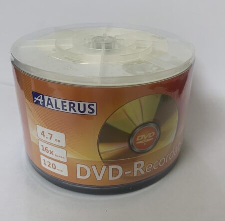 Диск DVD-R ALERUS 4.7GB 120min 16x bulk 50шт