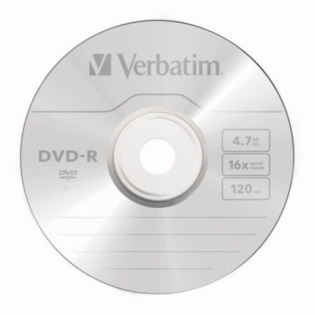 Диск DVD-R Verbatim 4.7GB 120min 16x ,10шт.