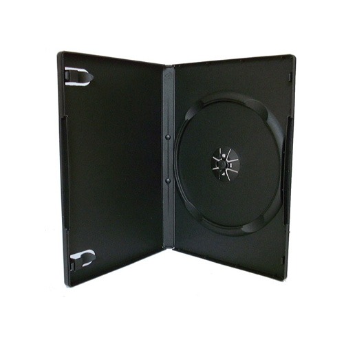 DVD Box 7 mm Single Black glossy 100 штук 1 DVD Box 7 mm Single Black glossy 100 штук