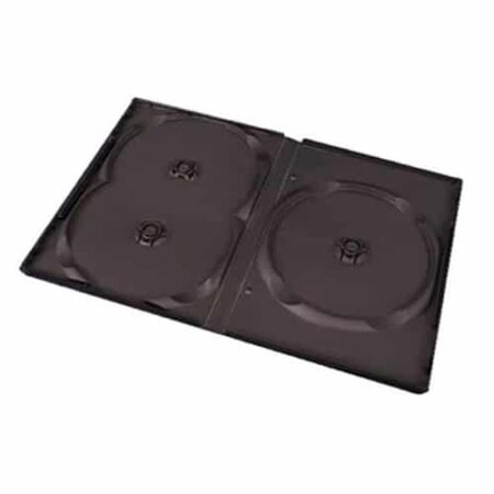 Box 3 CD/DVD black tray matte 100 штук
