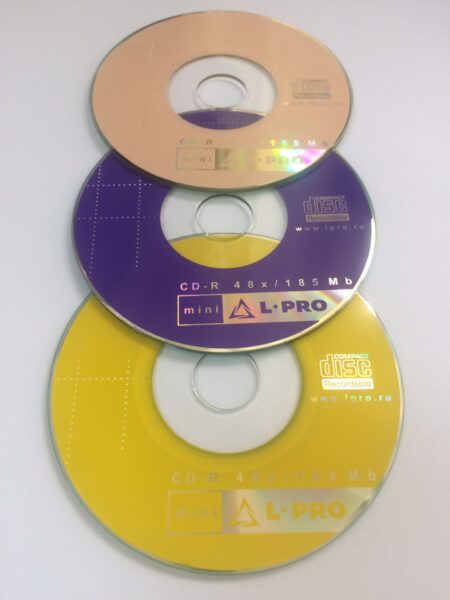 Диск CD-R mini L-PRO 80mm 185Mb 48x bulk 30