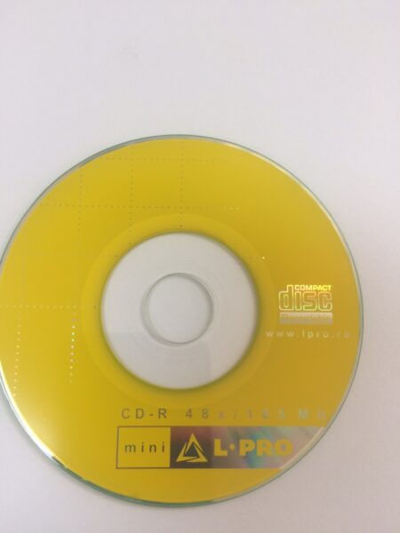 Диск CD-R mini L-PRO 80mm 185Mb 48x bulk 100
