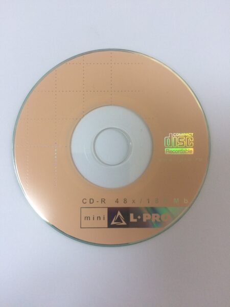 Диск CD-R mini L-PRO 80mm 185Mb 48x bulk 25