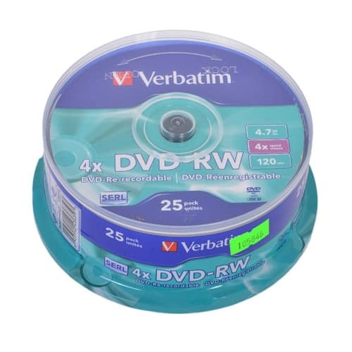 dvd rw mini verbatim 1
