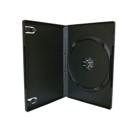 DVD Box 14 mm Single Black Matt