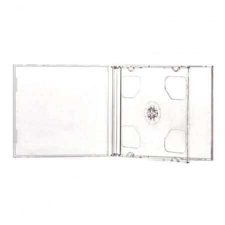 Коробка для CD дисків jewel box 10.4mm Double/clean ALERUS 100шт.